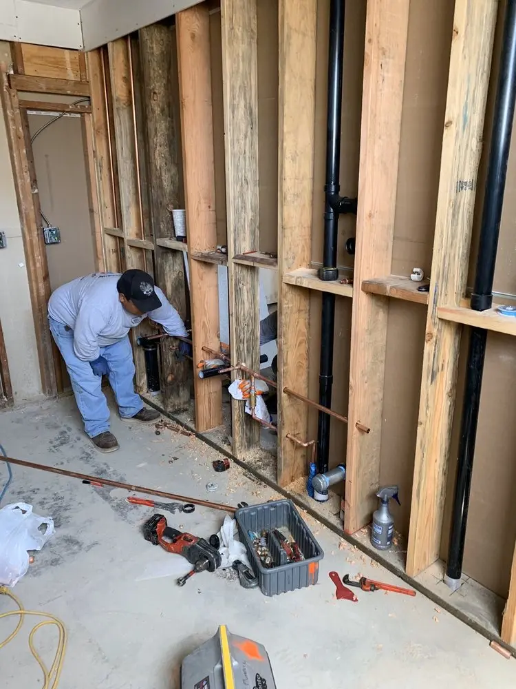 Commercial rough-in plumbing for Trenchless Sewer Repair in Shacktown